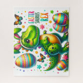 Easter Saurus Rex Puzzle (Vertikal)