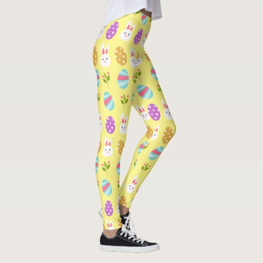 Easter Seamless pattern Leggings (Rechts)