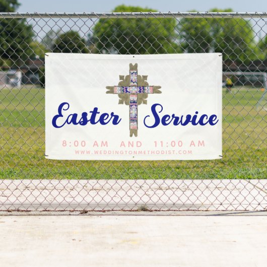 Easter Service Church Banner (Insitu)
