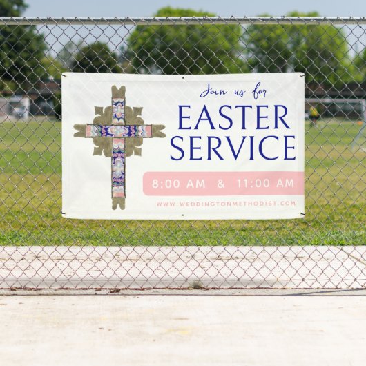 Easter Service Church Banner (Insitu)