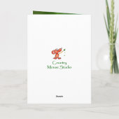 Easter Sister Wren Bird Wishes Feiertagskarte (Rückseite)