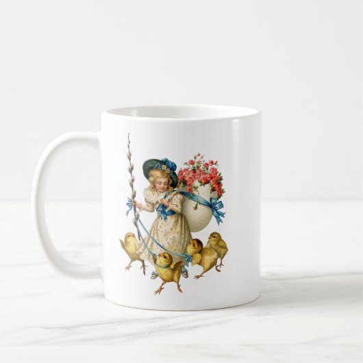 Easter Splendor: Victorian Kaffeetasse (Links)