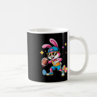 Easter Sport Happy Easter Bunny Playing Footll Kid Kaffeetasse