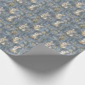 Easter Spring Bunny Geschenkpapier (Ecke)