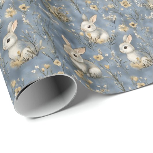 Easter Spring Bunny Geschenkpapier (Rolleneckpunkt)