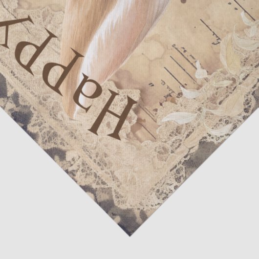 Easter Spring Bunny Seidenpapier (Detail)