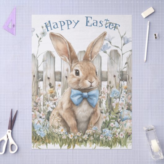 Easter Spring Bunny Seidenpapier (Basteln)