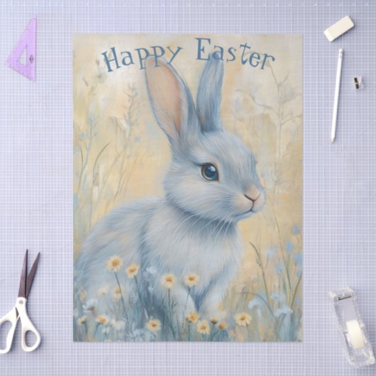 Easter Spring Bunny Seidenpapier (Basteln)