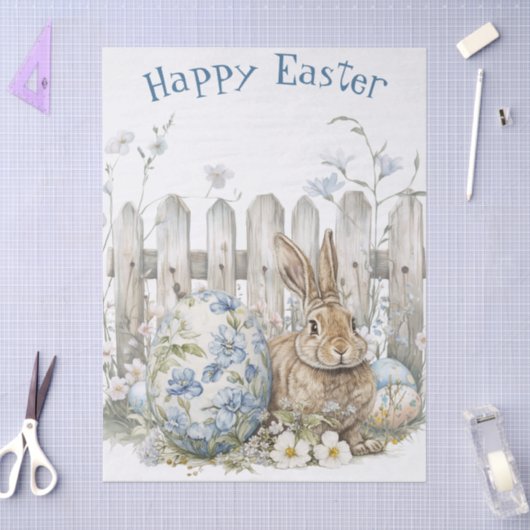 Easter Spring Bunny Seidenpapier (Basteln)