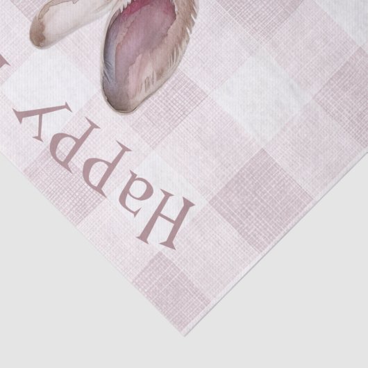 Easter Spring Bunny Tissue Paper Seidenpapier (Detail)