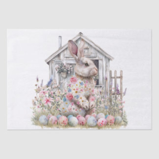 Easter Spring Bunny Tissue Paper Seidenpapier