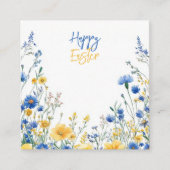 Easter Spring Flowers  Begleitkarte (Vorderseite)