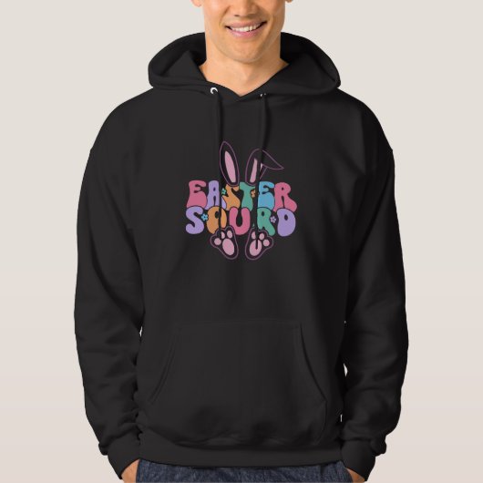 Easter Squad Bunny Rabbit Face  Easter Day Women G Hoodie (Vorderseite)