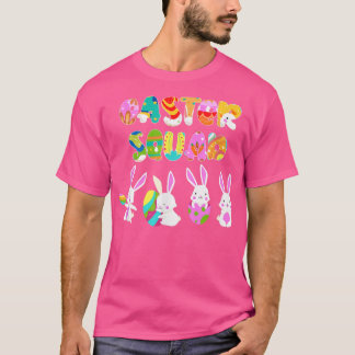 Easter Squad Bunny Rabbit Schokolade Ei T - Shirt