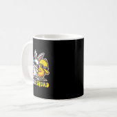 Easter Squad Dabbing Bunny Chick Egg Hunting Match Kaffeetasse (Vorderseite Links)