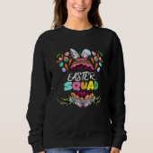 Easter Squad Family Matching Easter Day Bunny Egg  Sweatshirt (Vorderseite)