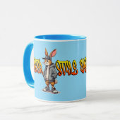 Easter Style – Street Bunny Design - caneca Tasse (Vorderseite Links)