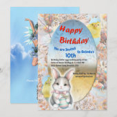 Easter Sunday Celebrations Einladung (Vorne/Hinten)