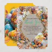 Easter Sunday Celebrations Einladung (Vorne/Hinten)