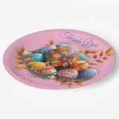 Easter Sunday Celebrations Pappteller (Schrägansicht)