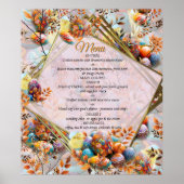 Easter Sunday Menue Poster (Vorne)