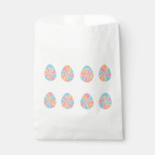Easter Tie-Dye eggs mid-tone soft pattern Geschenktütchen (Vorderseite)
