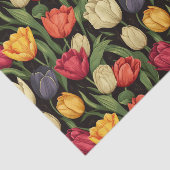 Easter Tulip Flower Floral Seidenpapier (Ausschnitt)