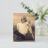 Easter vintage picture feiertagspostkarte (Stehend Vorderseite)