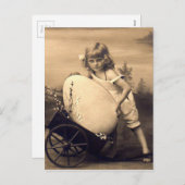 Easter vintage picture feiertagspostkarte (Vorne/Hinten)