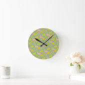 Easter Wallpaper Runde Wanduhr (Zuhause)