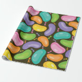 Easter Wrapping Paper Jelly Bean Garden Party Geschenkpapier (Ungerollt)