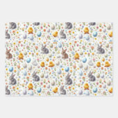 Easter Wrapping Paper - Kids Geschenkpapier Set (Vorderseite)