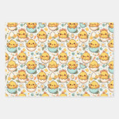 Easter Wrapping Paper - Kids Geschenkpapier Set (Vorderseite 3)