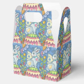 EASTERFAIRE, RABBIT GABLE FAVOR BOX GESCHENKSCHACHTEL (Geöffnet)