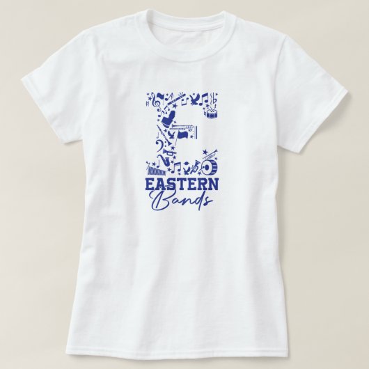 Eastern Bands Musical E T-Shirt (Design vorne)