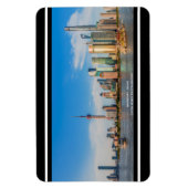 © Eastern Bank of Huangpu River, Shanghai, China Magnet (Vertikal)