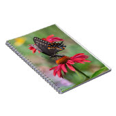 Eastern Black Frack auf Cone Blume Notizblock (Rechte Seite)