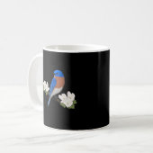 Eastern Bluebird Bird Birdlover Birdwatcher Kaffeetasse (Vorderseite Links)