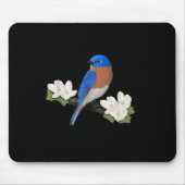 Eastern Bluebird Bird Birdlover Birdwatcher Mousepad (Vorne)