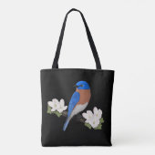 Eastern Bluebird Bird Birdlover Birdwatcher Tasche (Rückseite)