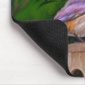 Eastern Bluebird in Snow - Original Foto Mousepad (Ecke)