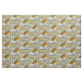 Eastern Bluebird in Snow - Original Foto Stoff (Fat Quarter (45,7 x 55,9 cm))