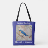 Eastern Bluebird Tasche (Rückseite)