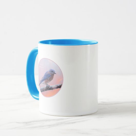 Eastern Bluebird Tasse (Vorderseite Links)