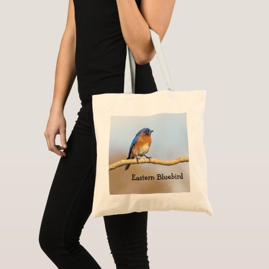 Eastern Bluebird Tragetasche (Vorderseite (Produkt))