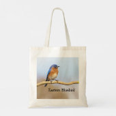 Eastern Bluebird Tragetasche (Rückseite)