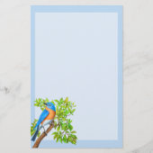 Eastern Bluebird Wild Bird Stationery Briefpapier (Vorderseite)