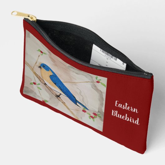 Eastern Bluebird Zubehörtasche (Offen)