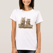 Eastern Bobcat Kittens T - Shirt (Vorderseite)