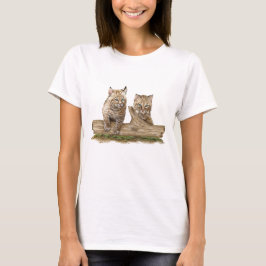 Eastern Bobcat Kittens T - Shirt